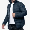 Vicente Men's Premium Navy Blue Puffer Jacket