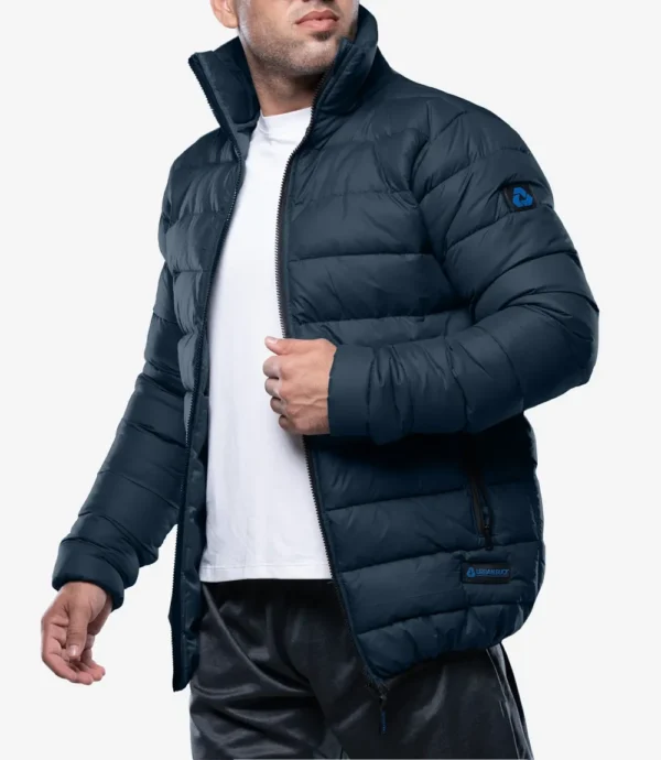 Vicente Men's Premium Navy Blue Puffer Jacket