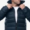 Vicente Men's Premium Navy Blue Puffer Jacket