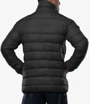 Vicente Mens Premium Black Puffer Jacket