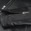 GRANDEUR EDITION: Men's Premium Black Biker Style Leather Jacket