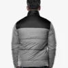 Henry Grey and Black Lightweight Puffer Jacket for Men - Winter Down Jacket
