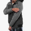 Walter Men’s Duck Down Dark Gray Puffer Jacket with Hood