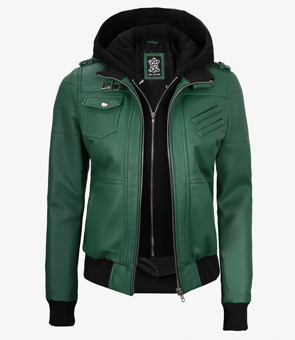 imgi_56_women_green_leather_jacket_with_hood__15801_zoom Womens Green Hooded Bomber Leather Jacket