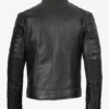 Mens Real Leather Distressed Brown Biker Style Jacket