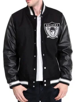 Men’s Black Oakland Raiders Jacket