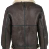 B-3 Sheepskin Leather Bomber Jacket