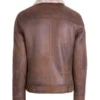 Men Brown Traditional Shearling Jacket
