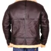 Dark Brown Sheepskin Leather Jacket