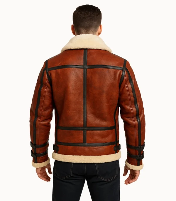 Aviator Sheepskin RAF B6 Bomber Jacket