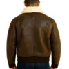 B3 Leather Bomber Pilot Aviator Jacket
