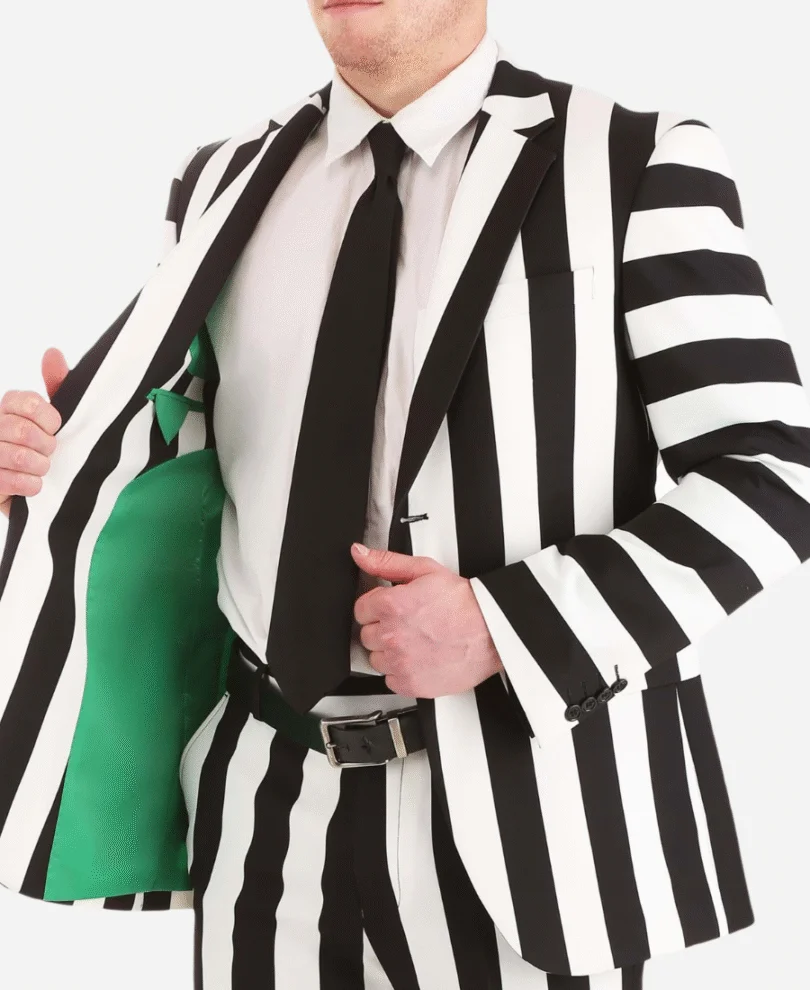 Michael Keaton Beetlejuice (Betelgeuse) Suit Costume Michael Keaton Beetlejuice (Betelgeuse) Suit Costume