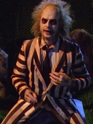 Michael Keaton Beetlejuice (Betelgeuse) Suit Costume