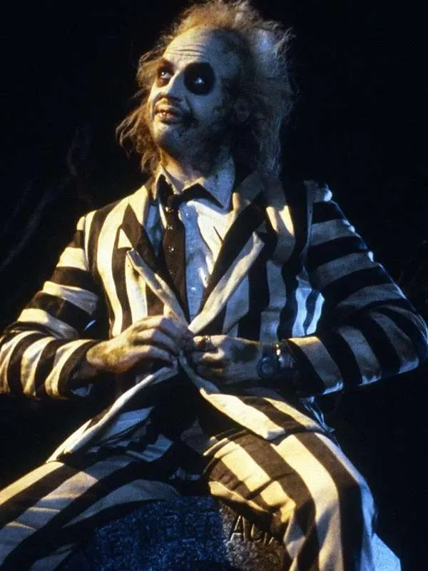 Michael Keaton Beetlejuice (Betelgeuse) Suit Costume Michael Keaton Beetlejuice (Betelgeuse) Suit Costume