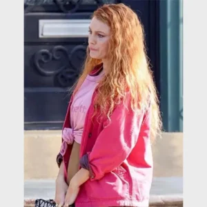 It Ends with Us Blake Lively Pink Jacket