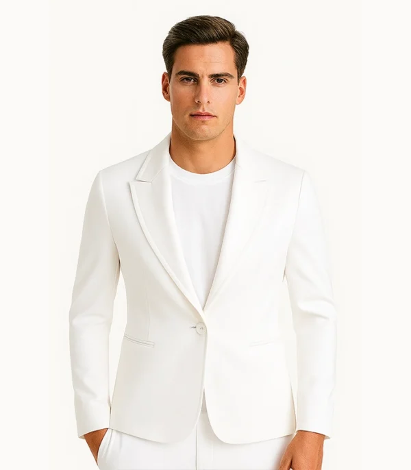 Breann Fitted Blazer – Off White