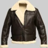 Men’s Vintage B3 Bomber Leather Jacket