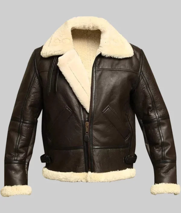 Men’s Vintage B3 Bomber Leather Jacket