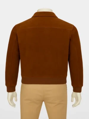 Eddie Redmayne The Day of the Jackal Brown Bomber Jacket