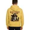 Even the Midst of Chaos Yellow Custom Hoodie