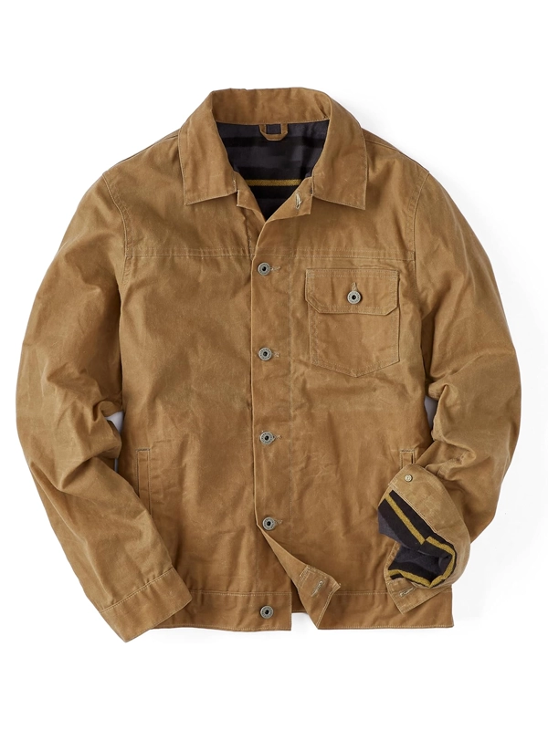 Flint and Tinder Waxed Trucker Jacket Flint and Tinder Waxed Trucker Jacket