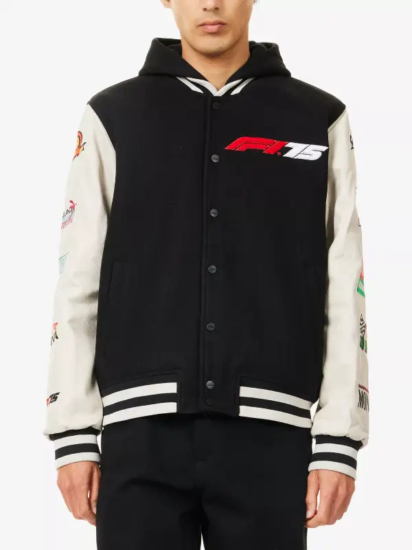 Formula 1 F175 Logo Varsity Jacket Formula 1 F175 Logo Varsity Jacket