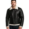 Francis B-3 Leather Bomber Jacket
