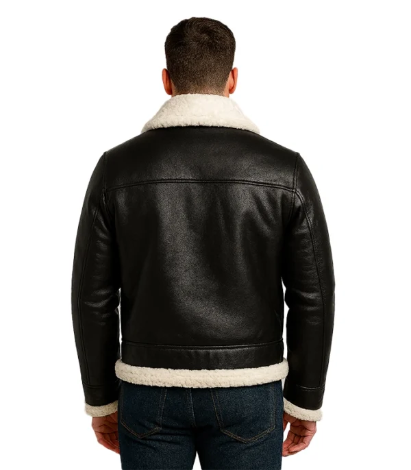 Francis B-3 Leather Bomber Jacket