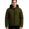 Erico – Green Hooded Puffer Jacket