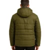 Erico – Green Hooded Puffer Jacket