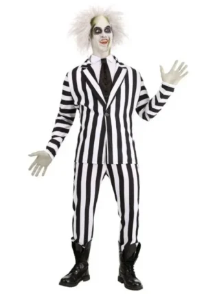 Halloween Beetlejuice Adult Suit