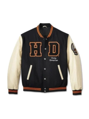 Harley Davidson 120th Anniversary Varsity Jacket