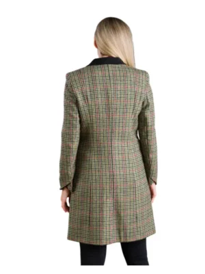 Isabella Tweed Coat – Hacking Check