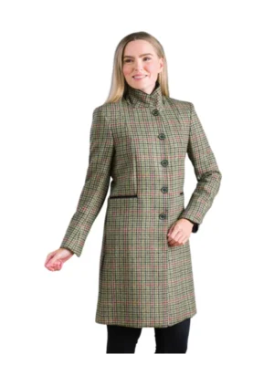 Isabella Tweed Coat – Hacking Check