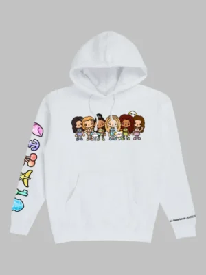KATSEYE x Toca Boca White Hoodie