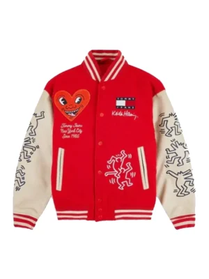 Keith Haring Varsity Jacket