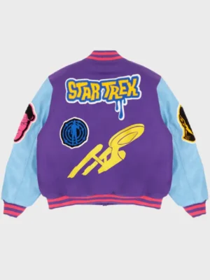 Kid Cudi Star Trek Light Year Varsity Jacket