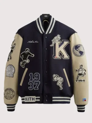 Kith CUNY Queens College Golden Bear Varsity Jacket