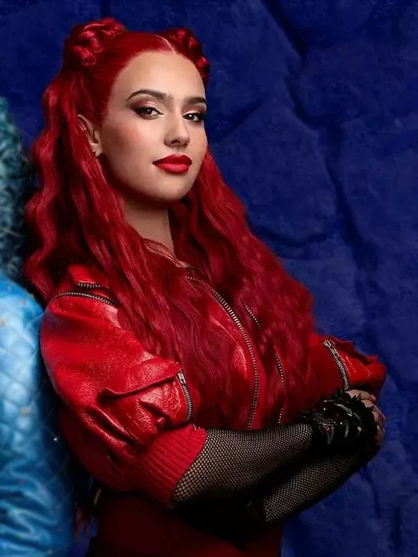 Kylie Cantrall Descendants The Rise Of Red 2024 Studded Leather Jacket Kylie Cantrall Descendants The Rise Of Red 2024 Studded Leather Jacket