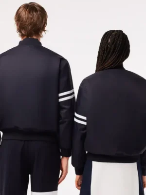 Lacoste Vintage Patch Varsity Jacket