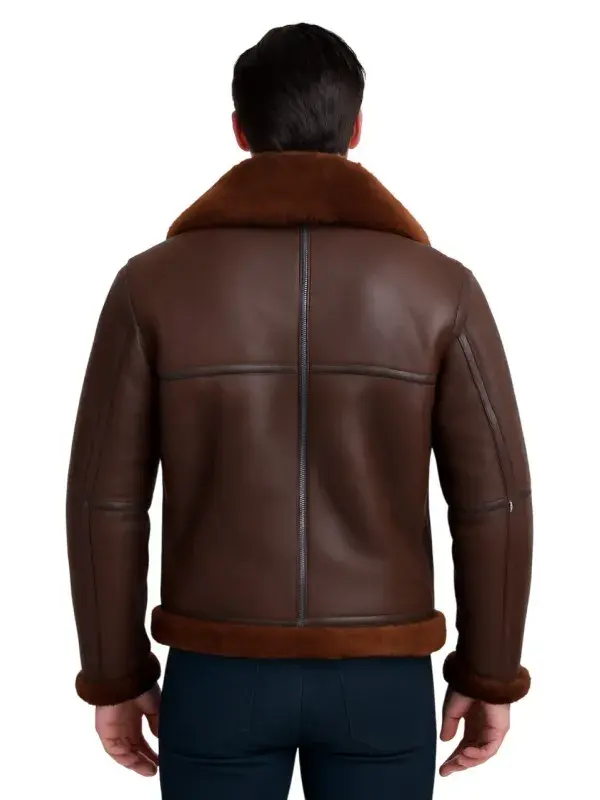 Men Aviator Bomber Leather Jacket Men Aviator Bomber Leather Jacket