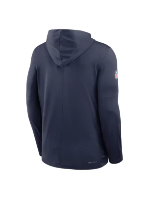 Dallas Cowboys Sideline Performance Long Sleeve Hoodie T-Shirt