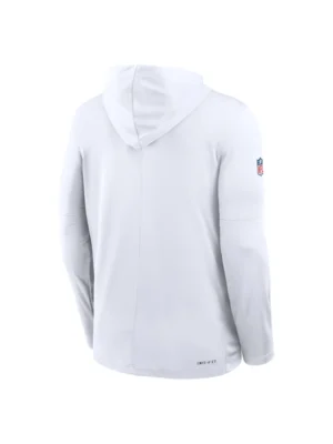 Kansas City Chiefs Sideline Performance Long Sleeve Hoodie T-Shirt