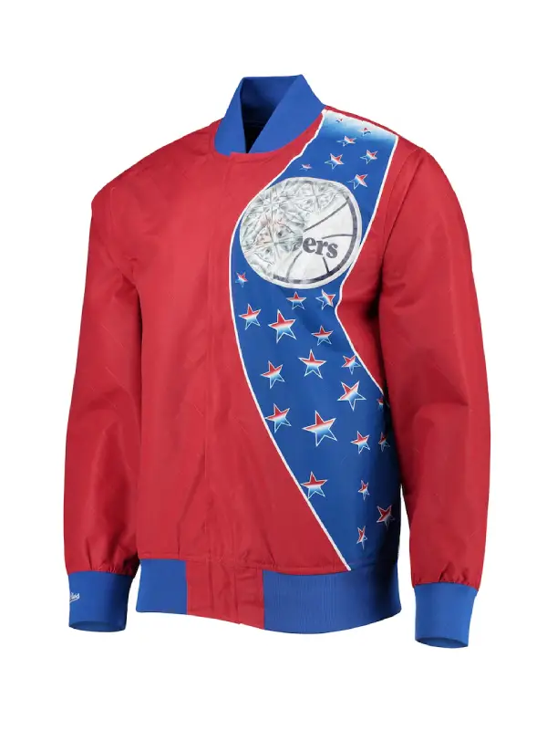 Mitchell & Ness Philadelphia 76ers Warm-Up Jacket Mitchell & Ness Philadelphia 76ers Warm-Up Jacket