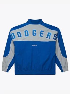 Los Angeles Dodgers Mesh Nylon Full-Zip Jacket