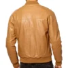 Casual Tan Brown Bomber Jacket
