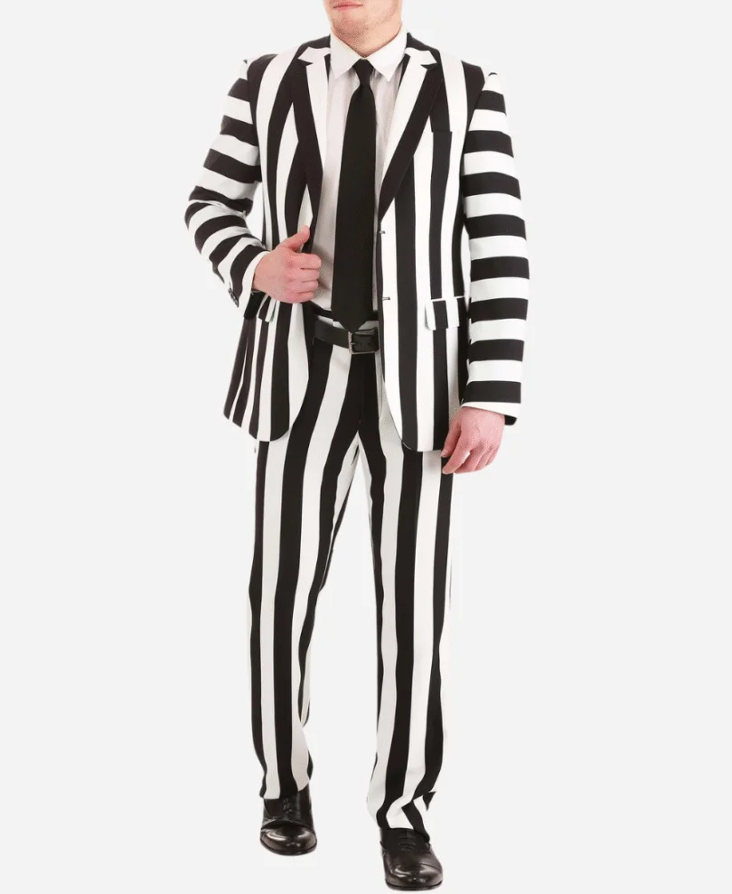 Michael Keaton Beetlejuice (Betelgeuse) Suit Costume Michael Keaton Beetlejuice (Betelgeuse) Suit Costume