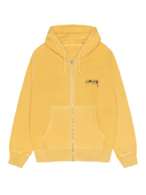 Modern Age Zip Up Hoodie Pigment Dyed