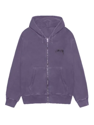 Modern Age Zip Up Hoodie Pigment Dyed