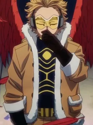 My Hero Academia Hawks Fur Jacket